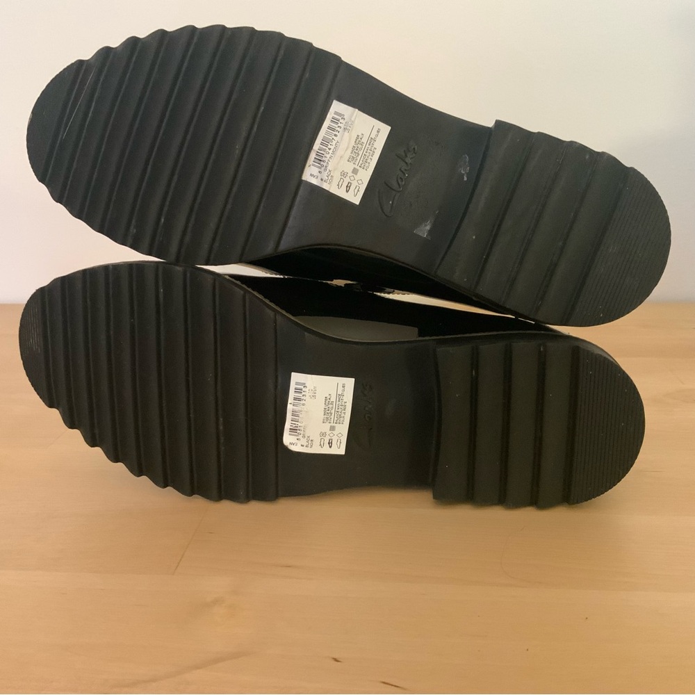 mary jane clark’s womens 9.5 eu 41 black like‎ new - Picture 10 of 11